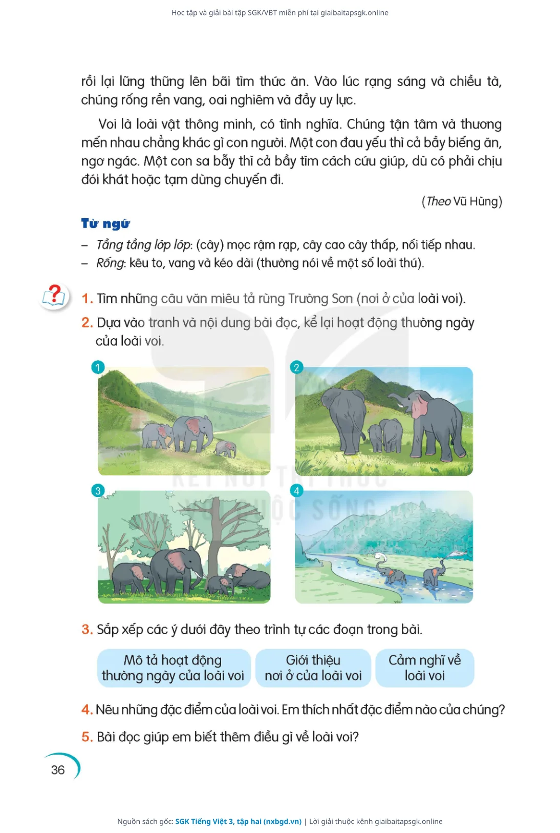 Trang 37 sách giáo khoa SGK Tiếng Việt 3, tập hai thu nhỏ