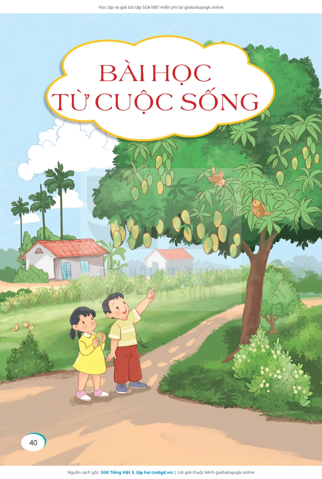 Trang 41 sách giáo khoa SGK Tiếng Việt 3, tập hai thu nhỏ
