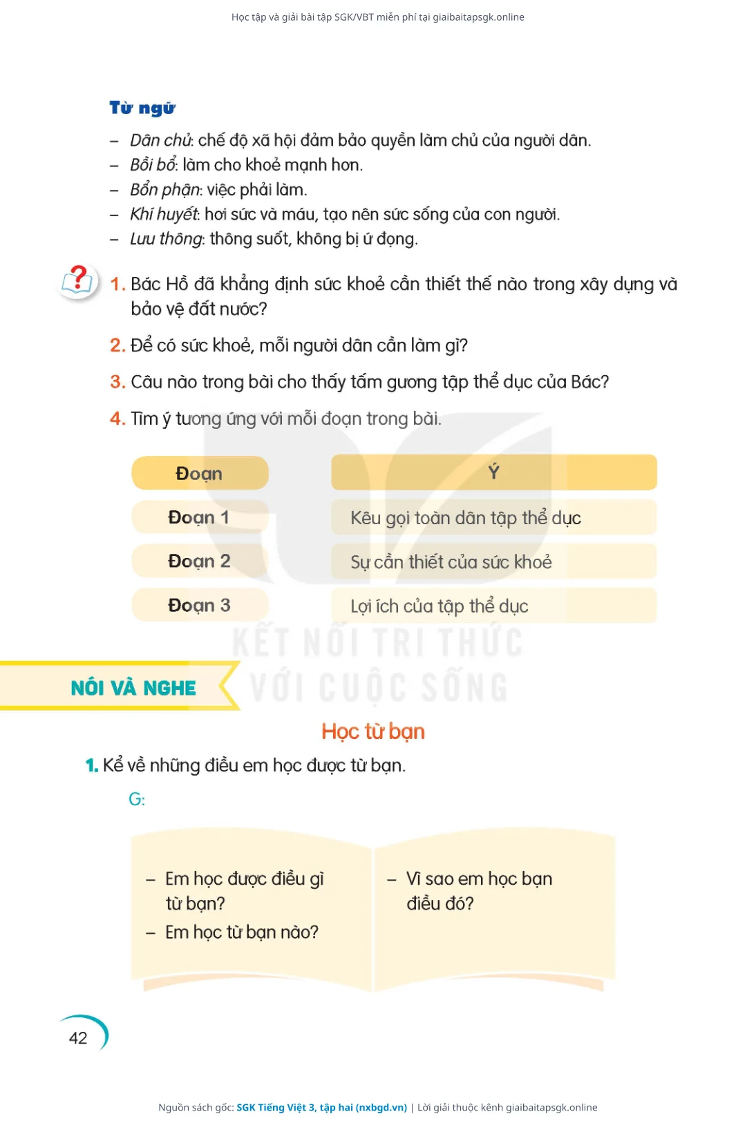 Trang 43 sách giáo khoa SGK Tiếng Việt 3, tập hai thu nhỏ