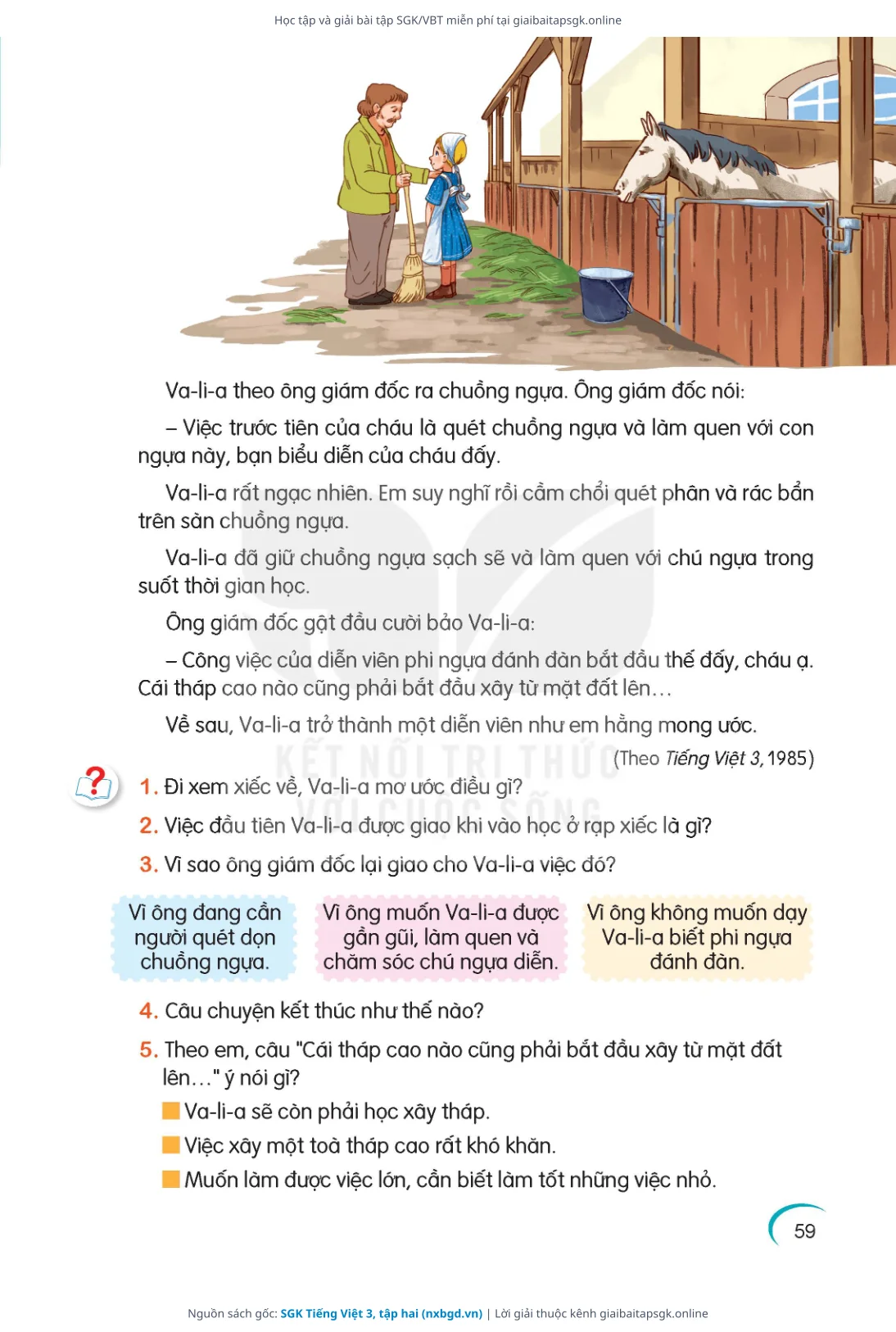 Trang 60 sách giáo khoa SGK Tiếng Việt 3, tập hai thu nhỏ