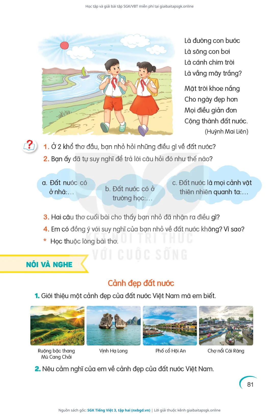 Trang 82 sách giáo khoa SGK Tiếng Việt 3, tập hai thu nhỏ