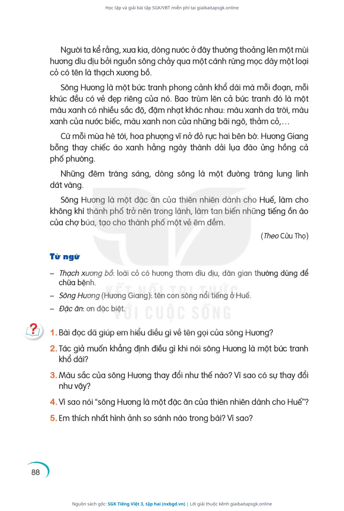 Trang 89 sách giáo khoa SGK Tiếng Việt 3, tập hai thu nhỏ