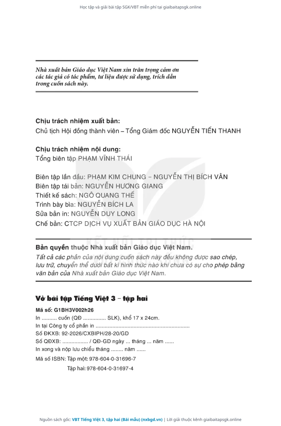 Trang 7 sách giáo khoa VBT Tiếng Việt 3, tập hai (Bài mẫu) thu nhỏ