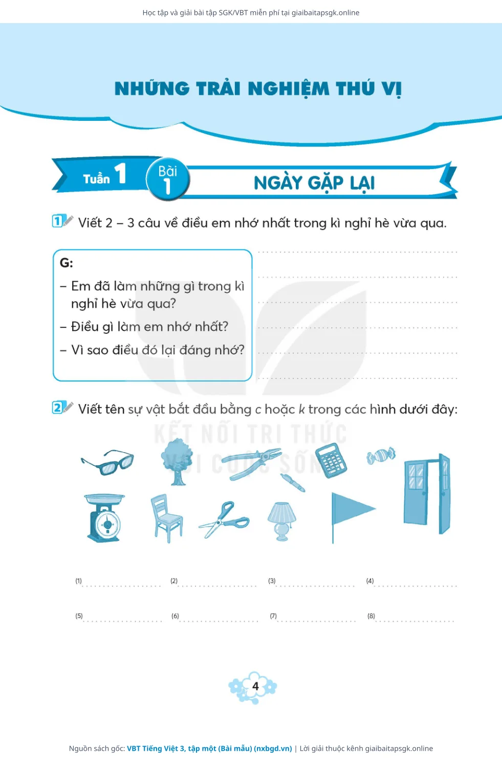 Trang 5 sách giáo khoa VBT Tiếng Việt 3, tập một (Bài mẫu) thu nhỏ