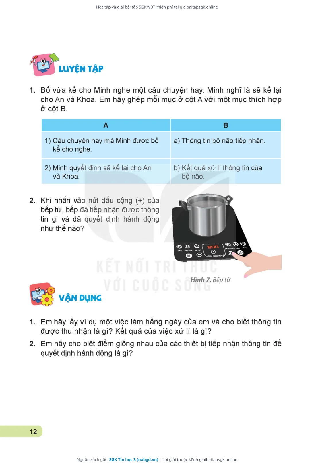 Trang 13 sách giáo khoa SGK Tin học 3 thu nhỏ