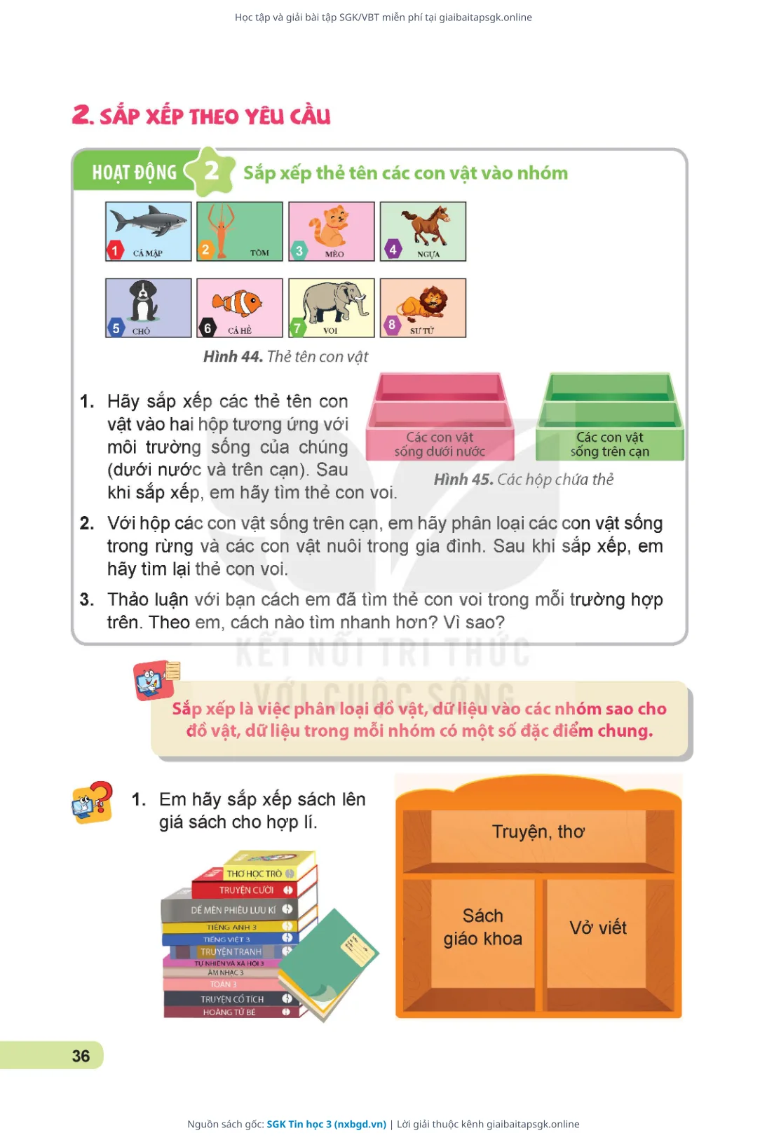 Trang 37 sách giáo khoa SGK Tin học 3 thu nhỏ