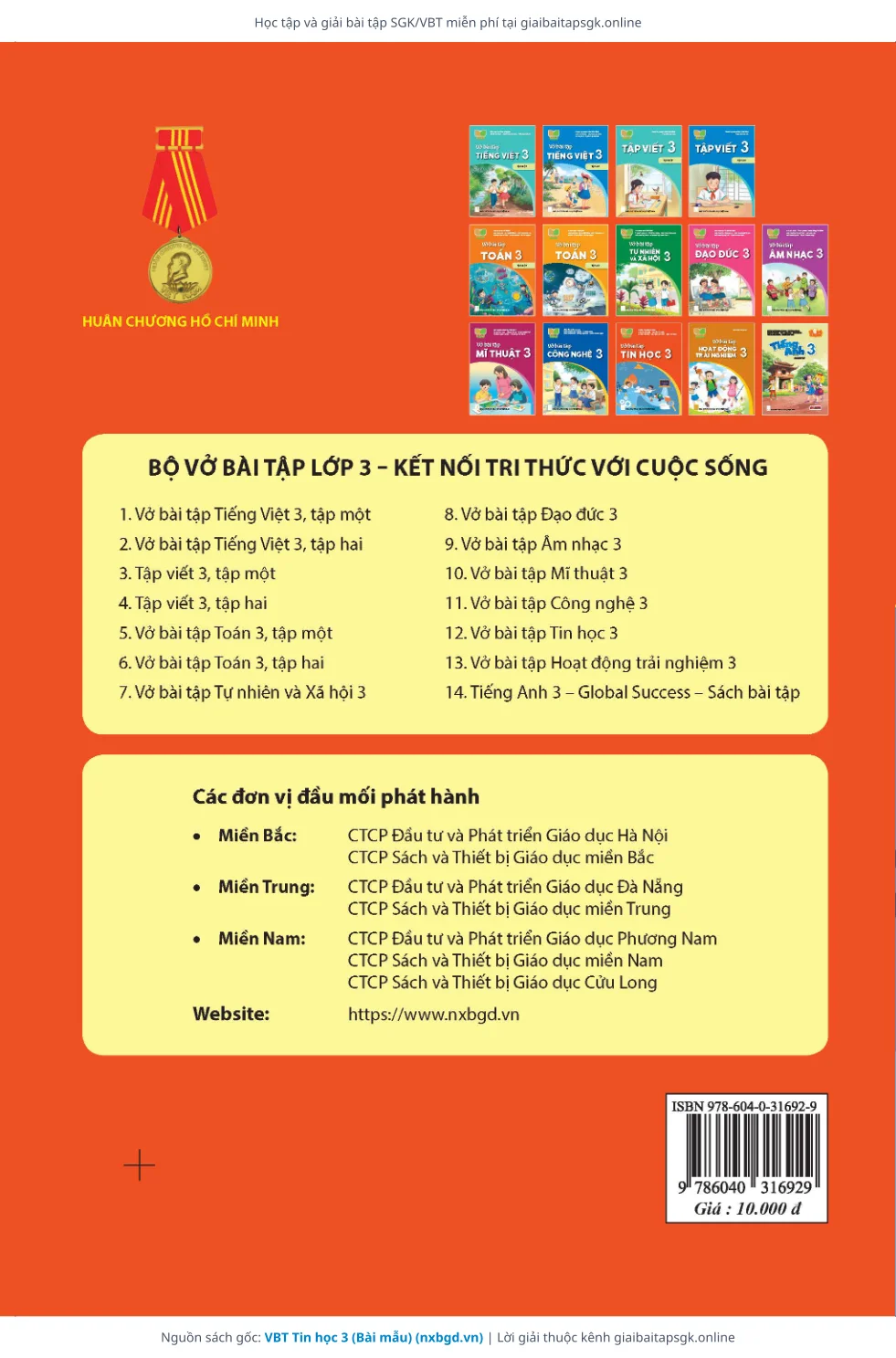 Trang 10 sách giáo khoa VBT Tin học 3 (Bài mẫu) thu nhỏ