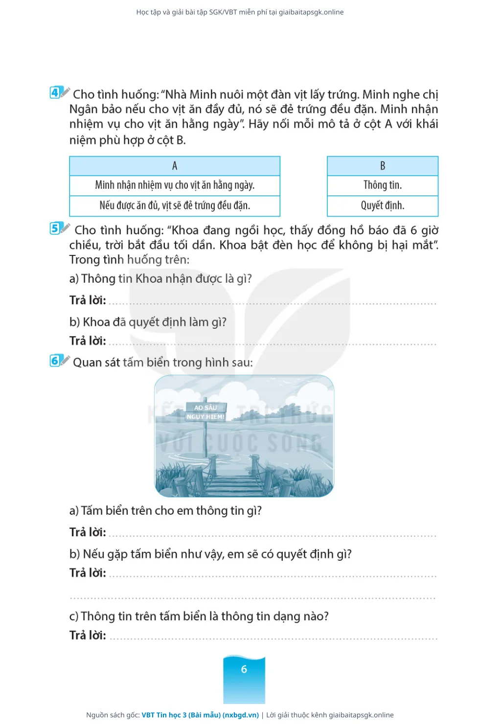Trang 7 sách giáo khoa VBT Tin học 3 (Bài mẫu) thu nhỏ