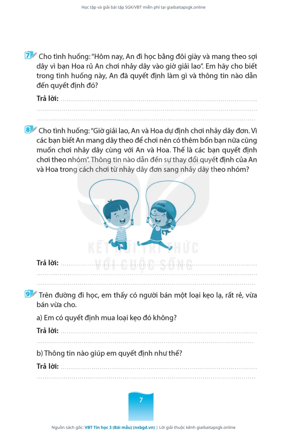 Trang 8 sách giáo khoa VBT Tin học 3 (Bài mẫu) thu nhỏ