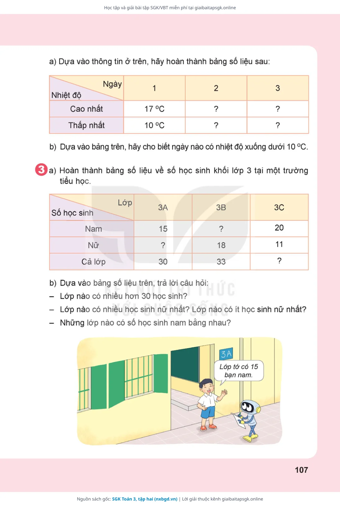 Trang 108 sách giáo khoa SGK Toán 3, tập hai thu nhỏ