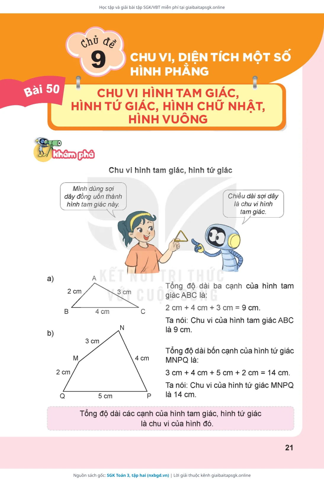 Trang 22 sách giáo khoa SGK Toán 3, tập hai thu nhỏ