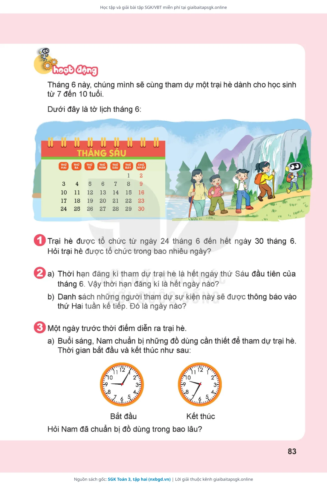 Trang 84 sách giáo khoa SGK Toán 3, tập hai thu nhỏ