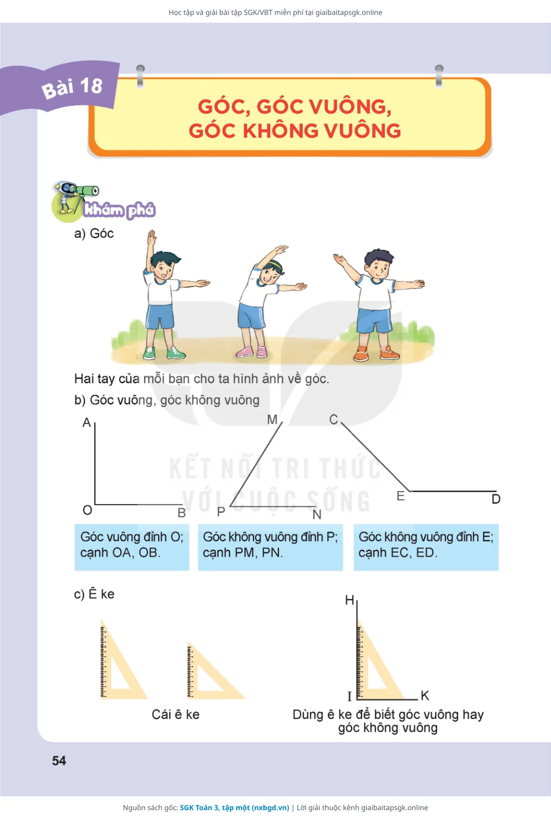 Trang 55 sách giáo khoa SGK Toán 3, tập một thu nhỏ
