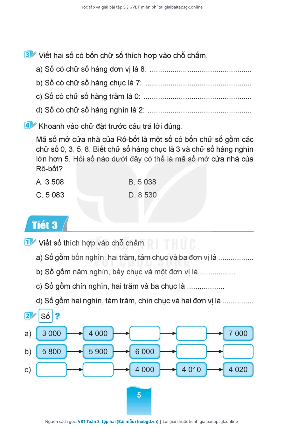 Trang 6 sách giáo khoa VBT Toán 3, tập hai (Bài mẫu) thu nhỏ