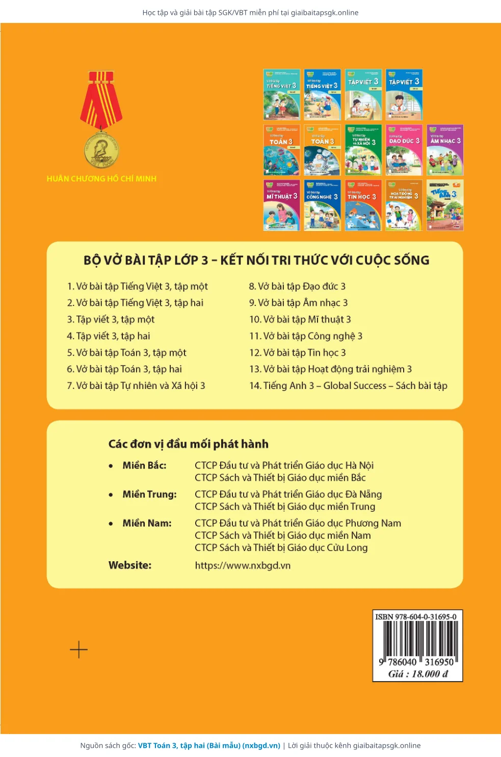 Trang 9 sách giáo khoa VBT Toán 3, tập hai (Bài mẫu) thu nhỏ