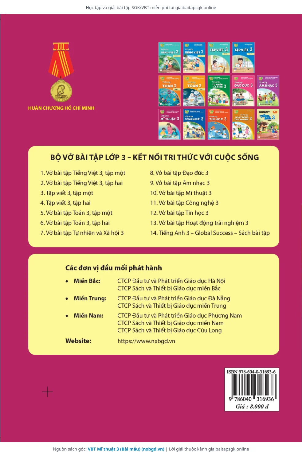 Trang 10 sách giáo khoa VBT Mĩ thuật 3 (Bài mẫu) thu nhỏ