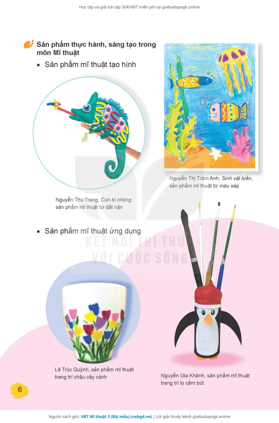 Trang 7 sách giáo khoa VBT Mĩ thuật 3 (Bài mẫu) thu nhỏ