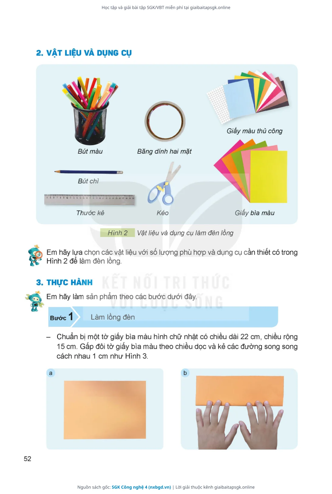 Trang 53 sách giáo khoa SGK Công nghệ 4 thu nhỏ
