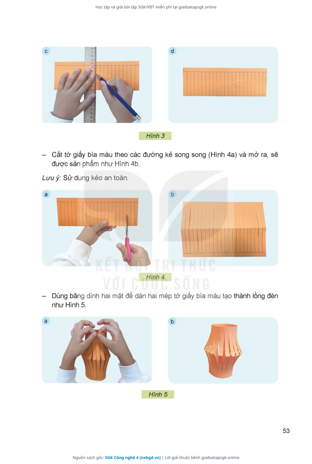 Trang 54 sách giáo khoa SGK Công nghệ 4 thu nhỏ