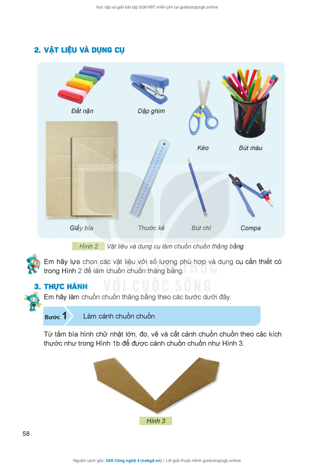 Trang 59 sách giáo khoa SGK Công nghệ 4 thu nhỏ