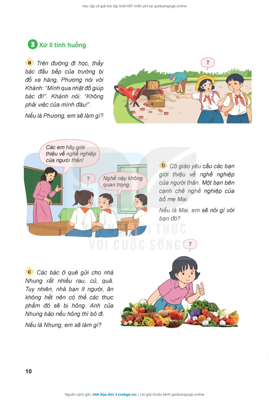 Trang 11 sách giáo khoa SGK Đạo đức 4 thu nhỏ