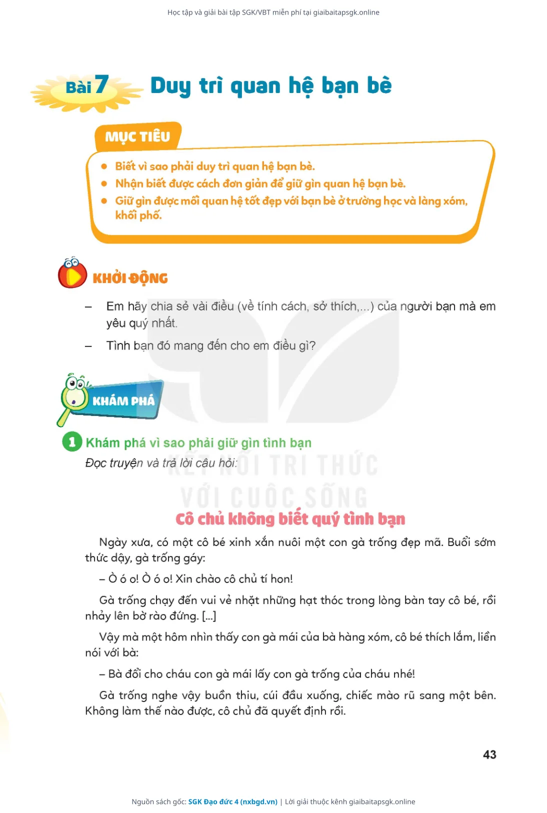Trang 44 sách giáo khoa SGK Đạo đức 4 thu nhỏ