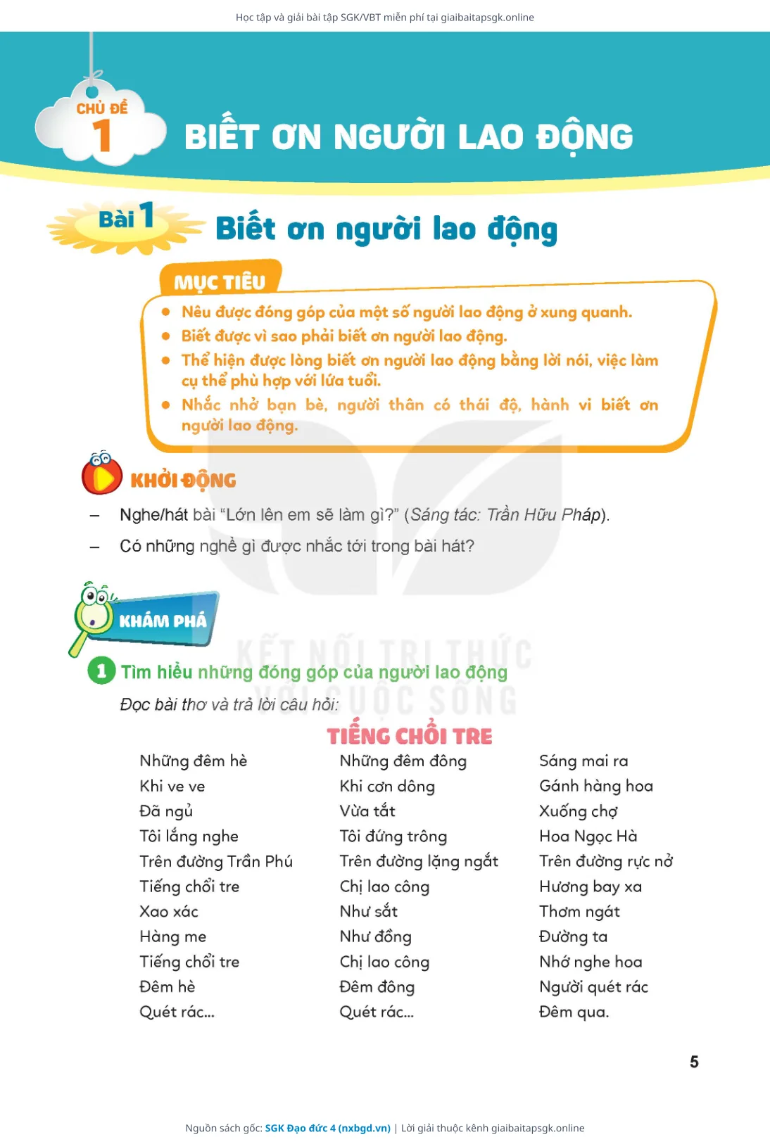 Trang 6 sách giáo khoa SGK Đạo đức 4 thu nhỏ