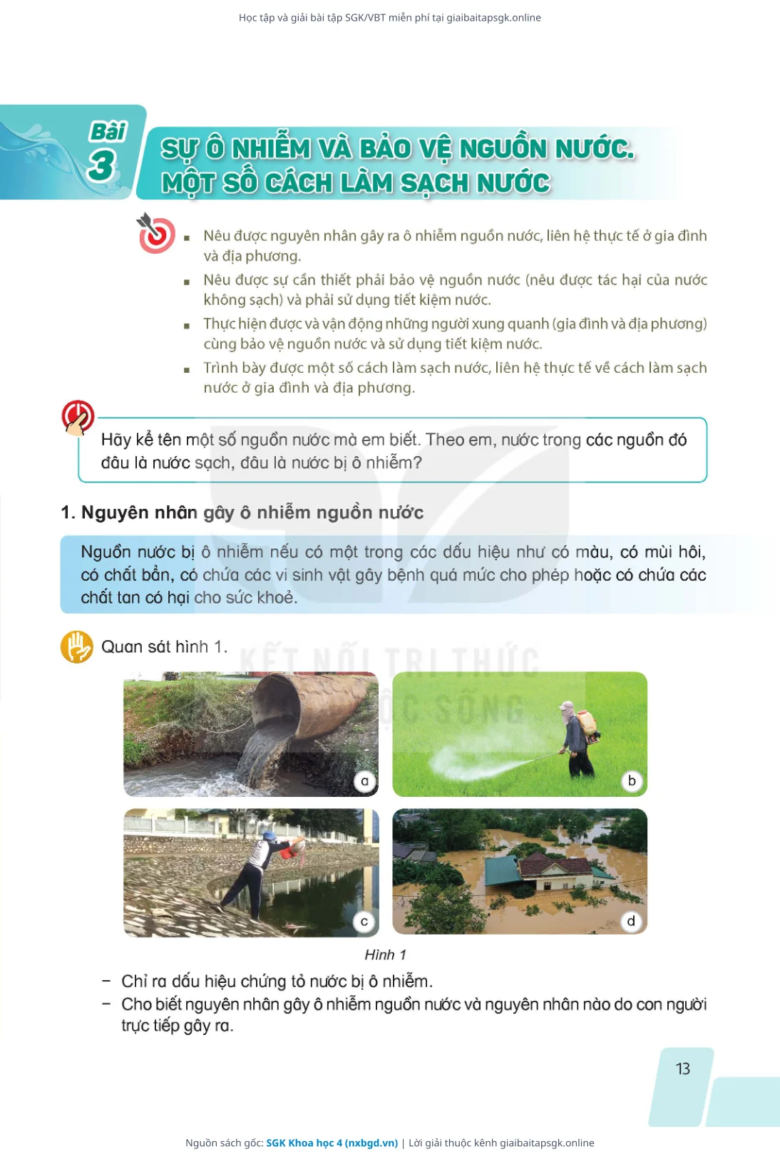Trang 10 sách giáo khoa SGK Khoa học 4 thu nhỏ