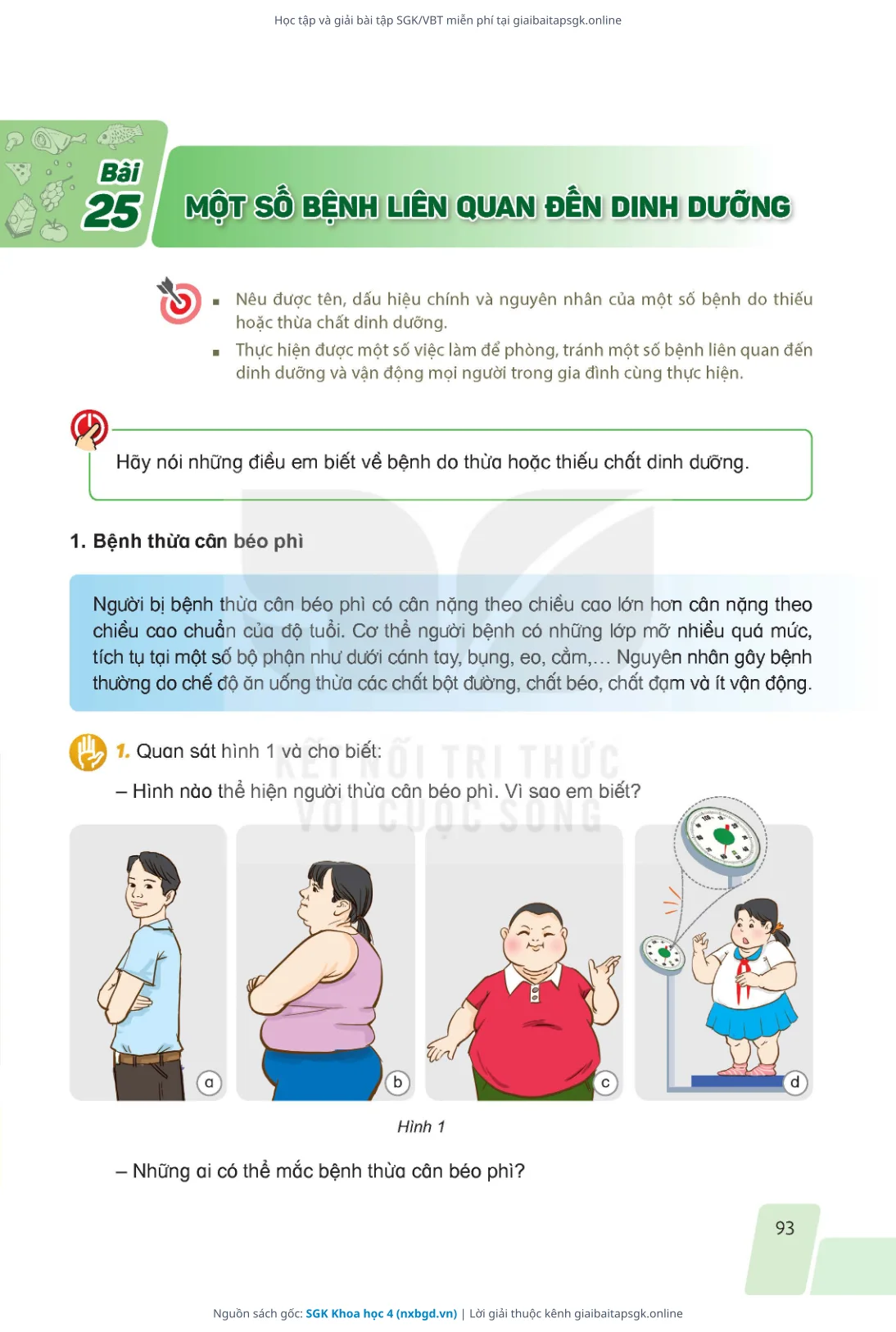 Trang 90 sách giáo khoa SGK Khoa học 4 thu nhỏ