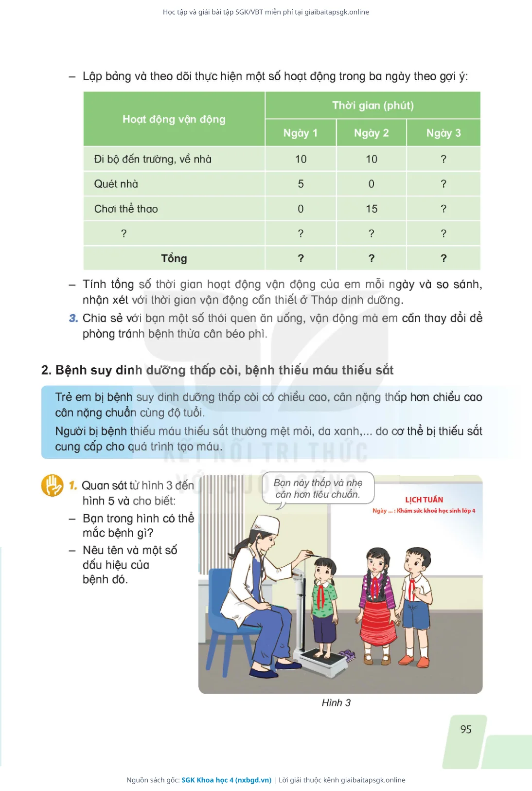 Trang 92 sách giáo khoa SGK Khoa học 4 thu nhỏ