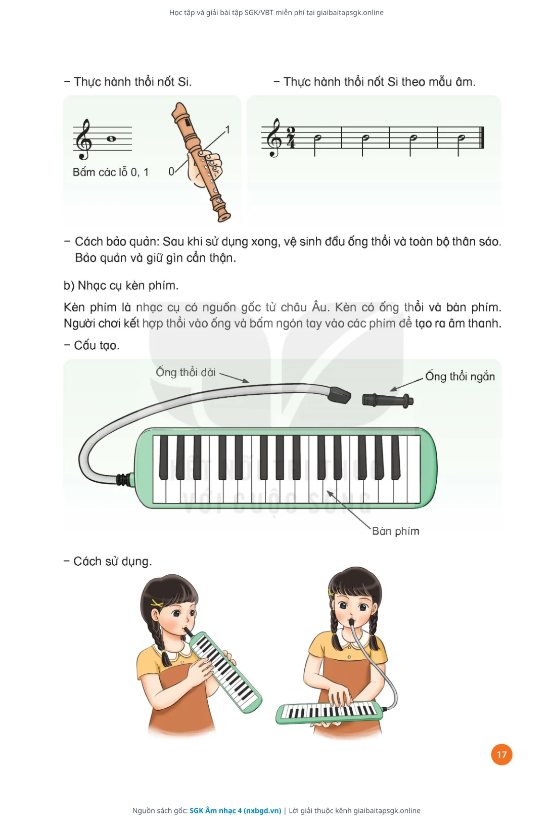 Trang 18 sách giáo khoa SGK Âm nhạc 4 thu nhỏ