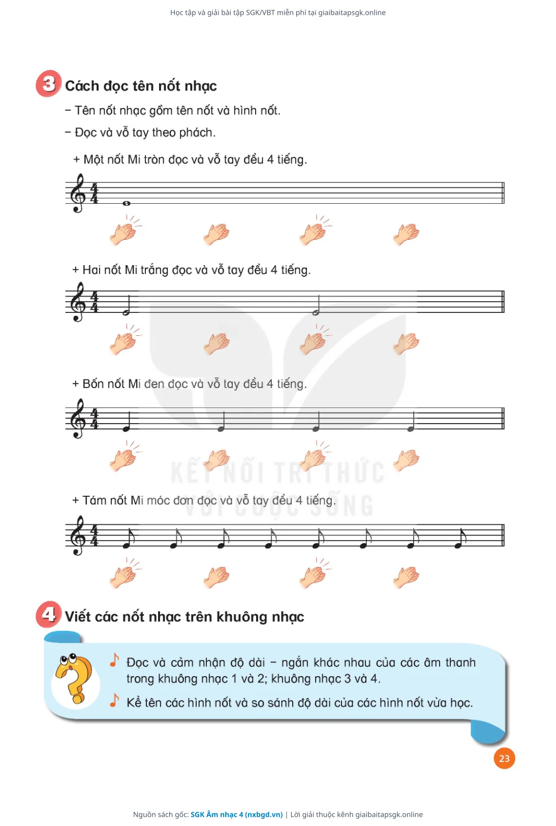 Trang 24 sách giáo khoa SGK Âm nhạc 4 thu nhỏ