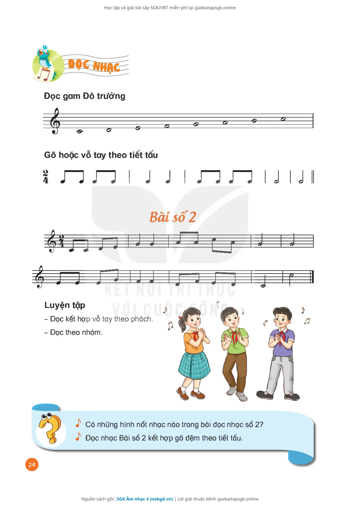 Trang 25 sách giáo khoa SGK Âm nhạc 4 thu nhỏ