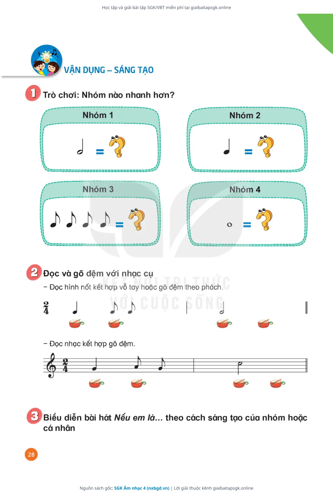 Trang 29 sách giáo khoa SGK Âm nhạc 4 thu nhỏ