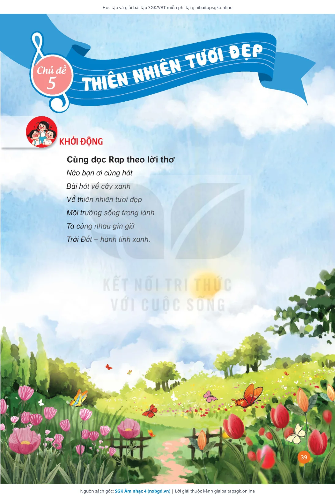 Trang 40 sách giáo khoa SGK Âm nhạc 4 thu nhỏ