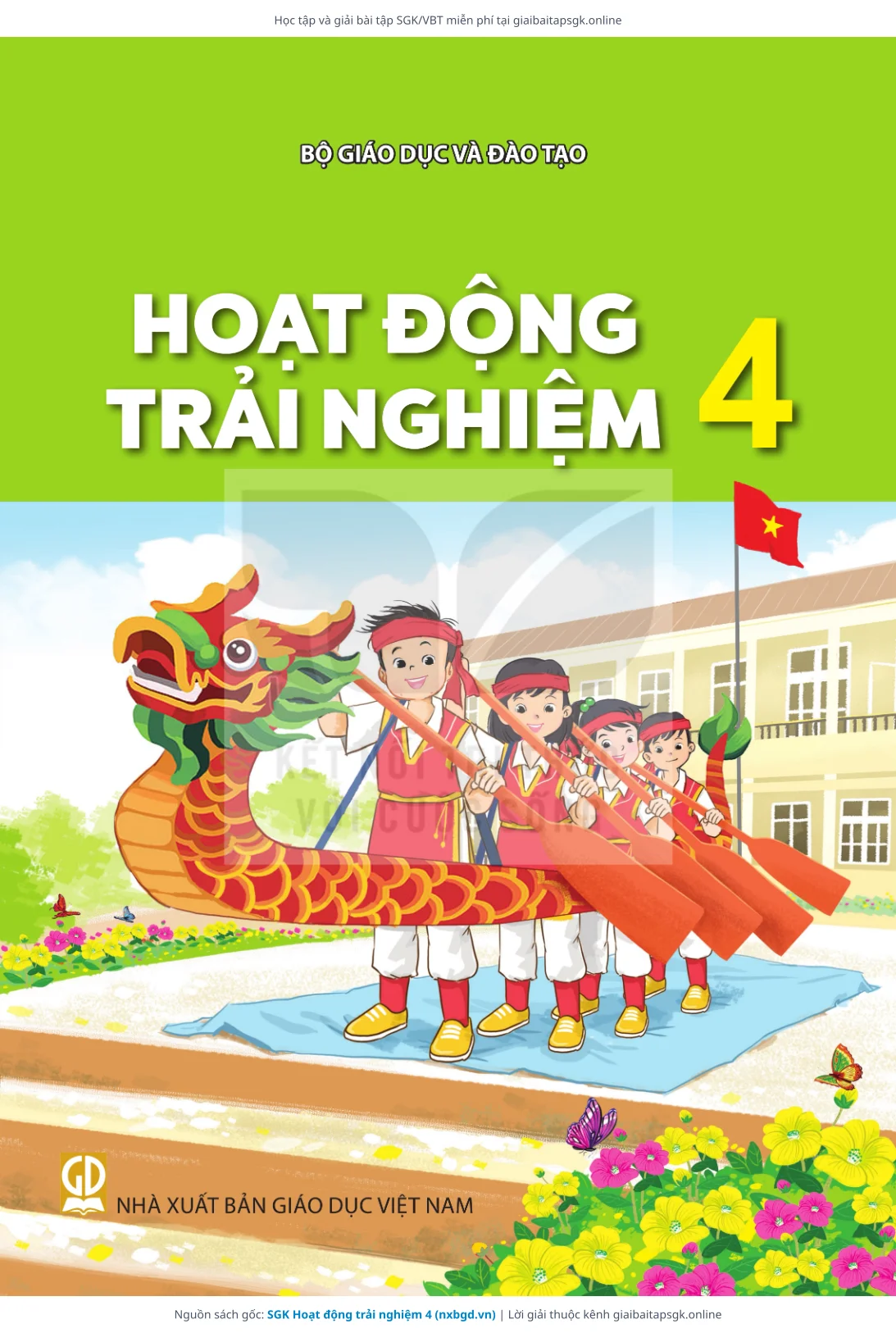 Trang 1 sách giáo khoa SGK Hoạt động trải nghiệm 4 bản chuẩn