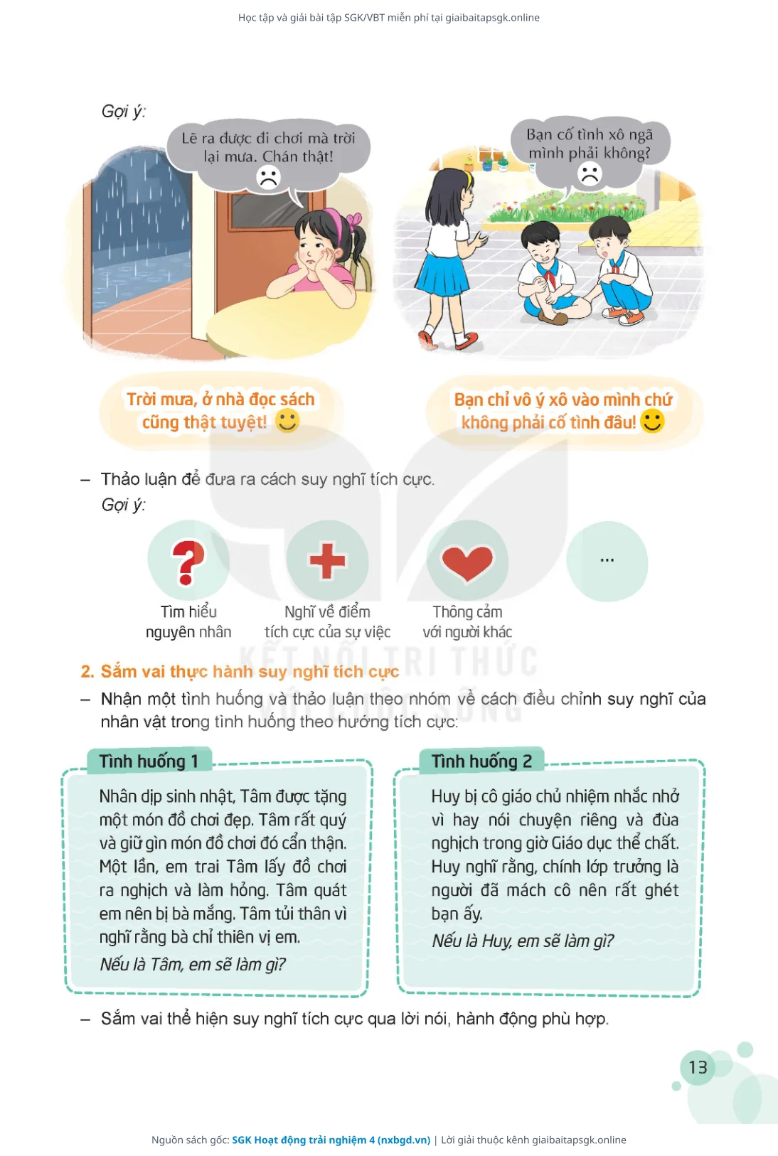 Trang 14 sách giáo khoa SGK Hoạt động trải nghiệm 4 thu nhỏ