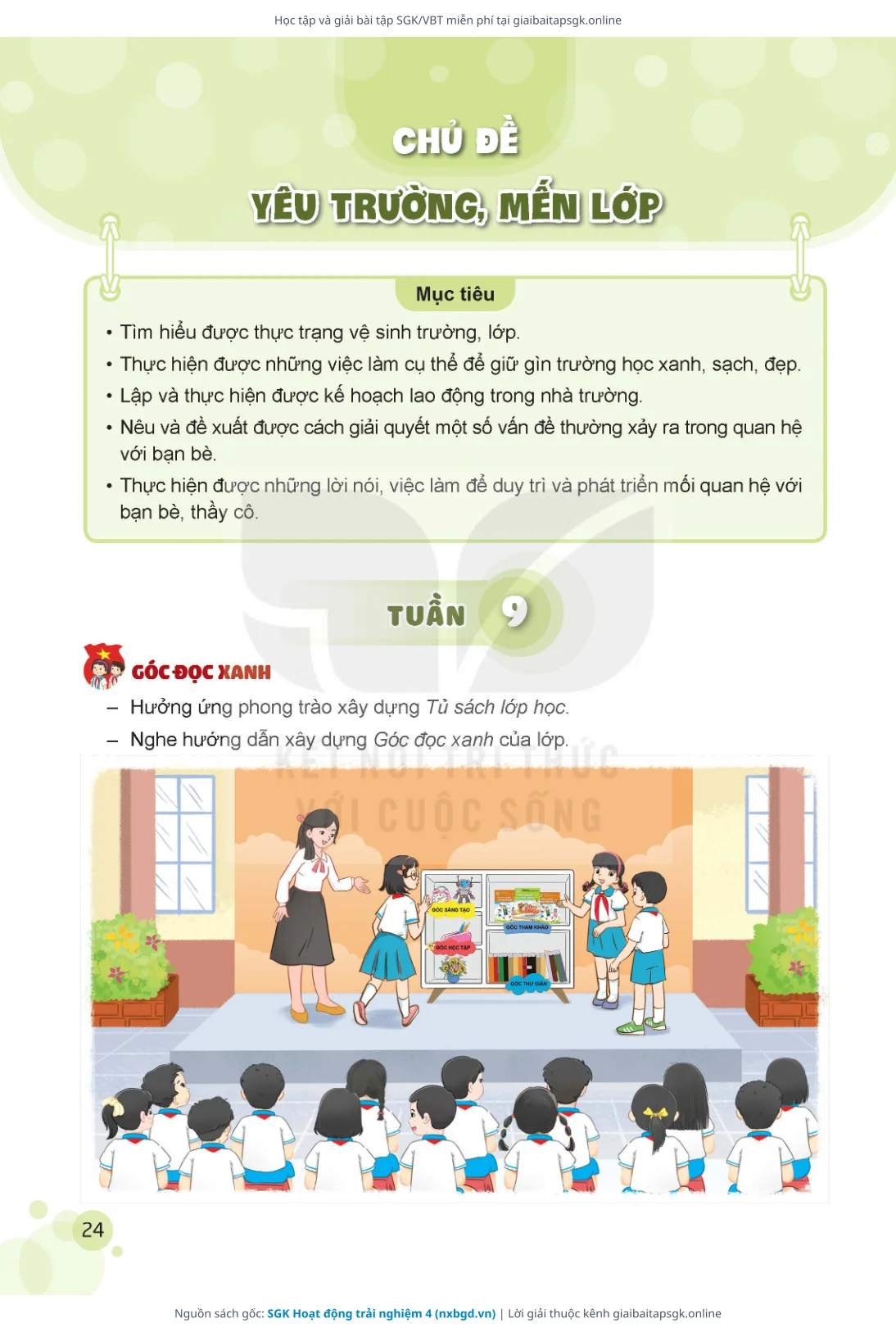 Trang 25 sách giáo khoa SGK Hoạt động trải nghiệm 4 thu nhỏ