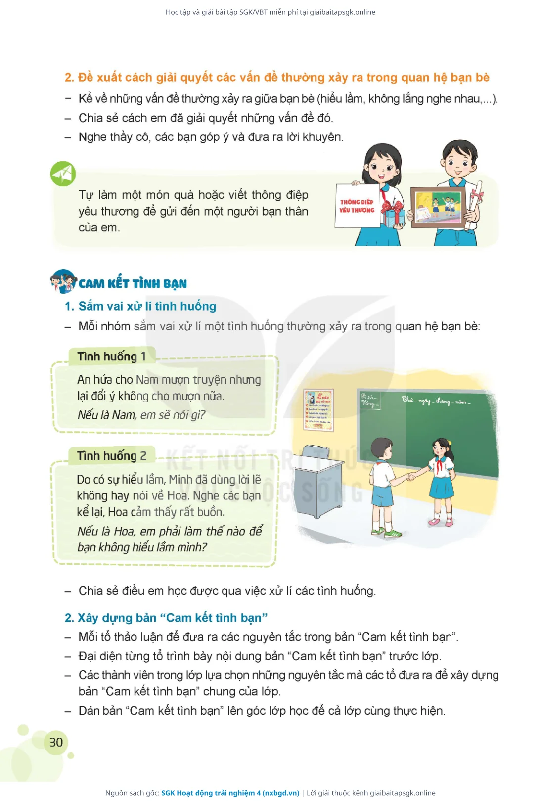 Trang 31 sách giáo khoa SGK Hoạt động trải nghiệm 4 thu nhỏ