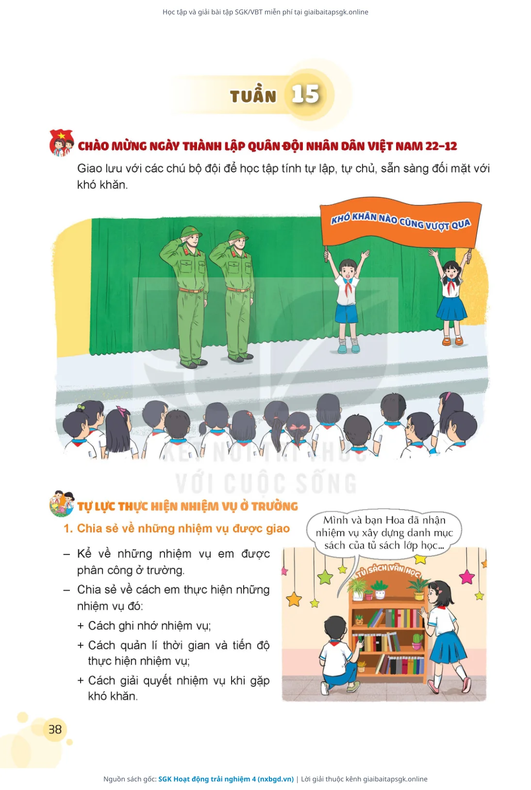 Trang 39 sách giáo khoa SGK Hoạt động trải nghiệm 4 thu nhỏ