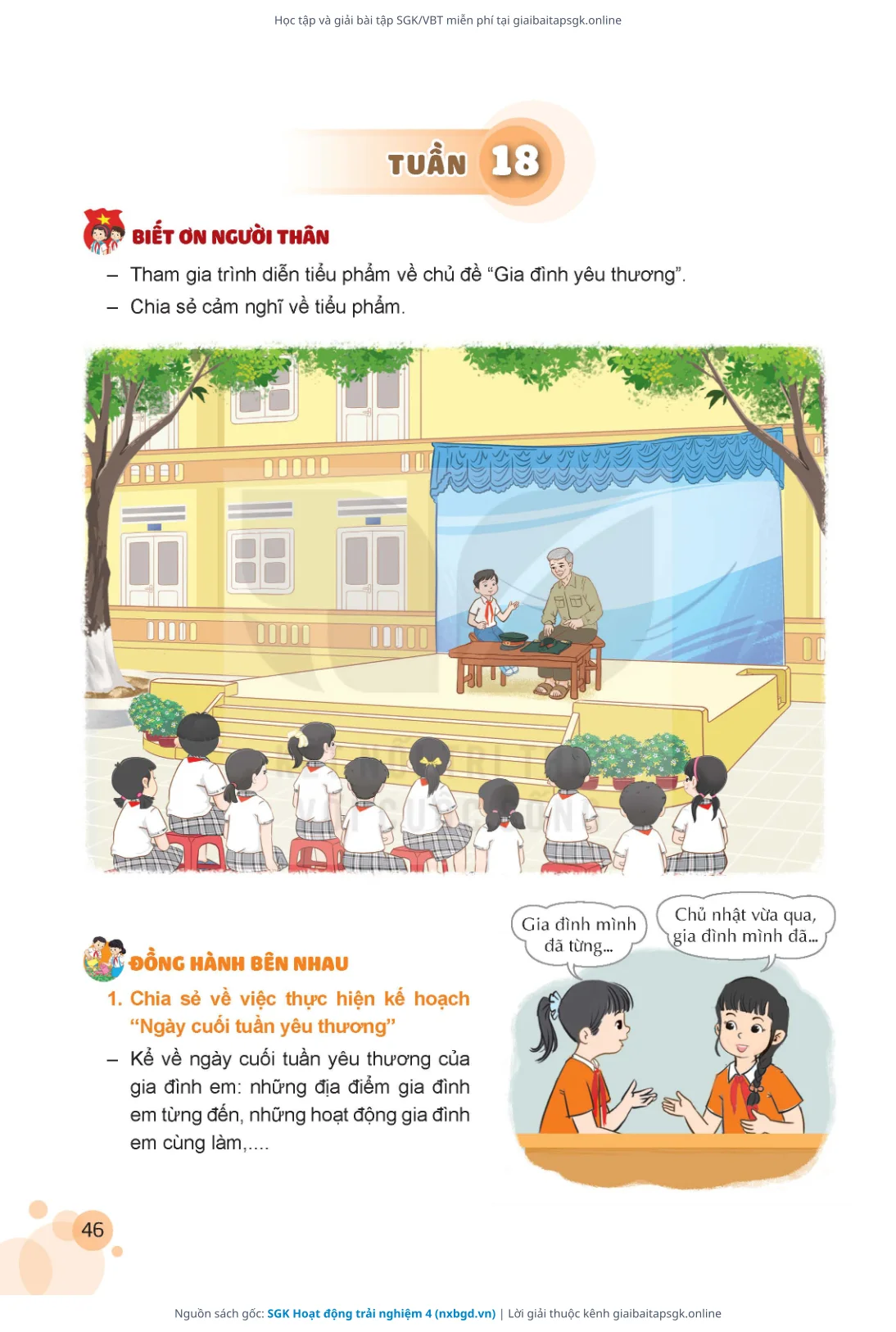Trang 47 sách giáo khoa SGK Hoạt động trải nghiệm 4 thu nhỏ