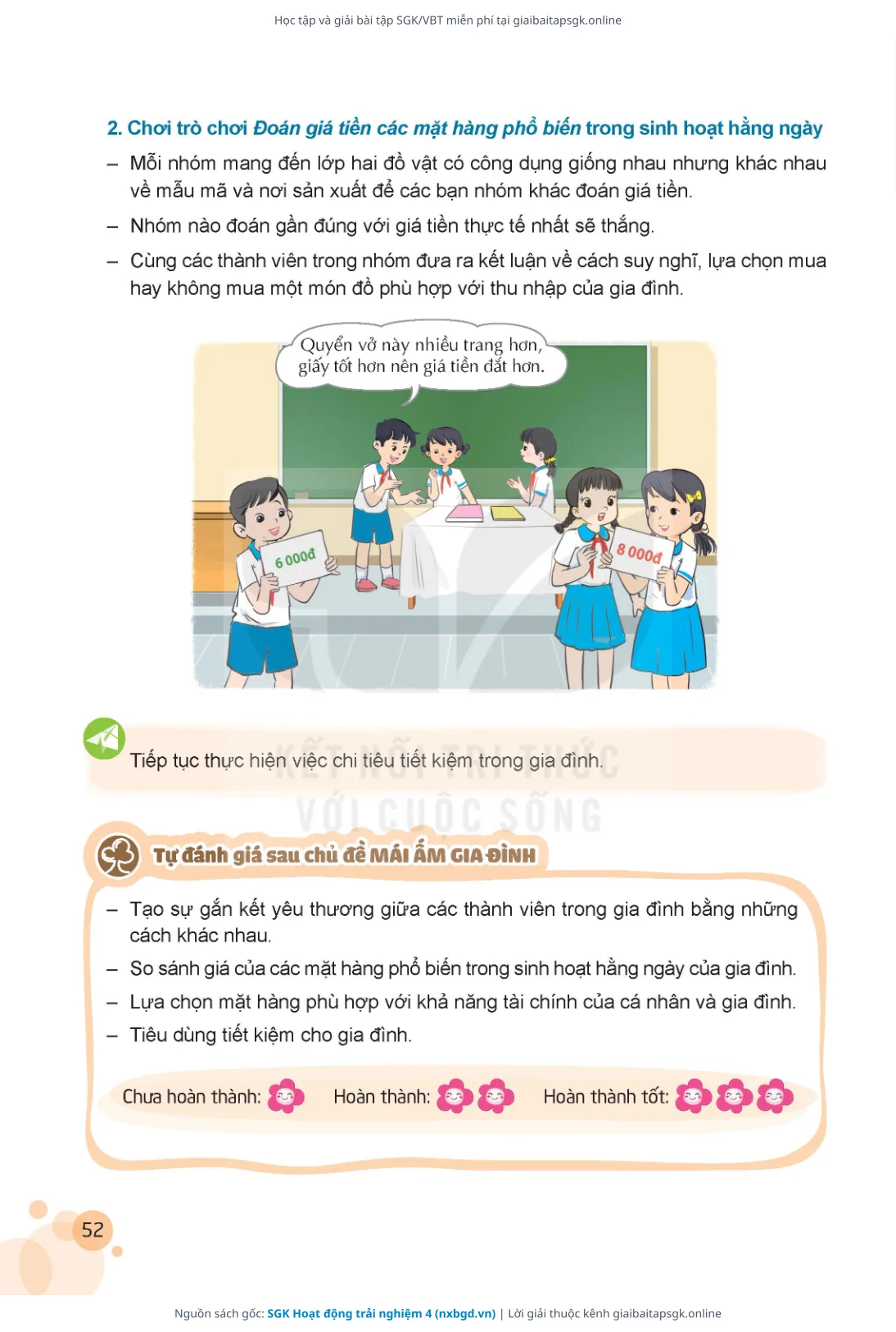Trang 53 sách giáo khoa SGK Hoạt động trải nghiệm 4 thu nhỏ