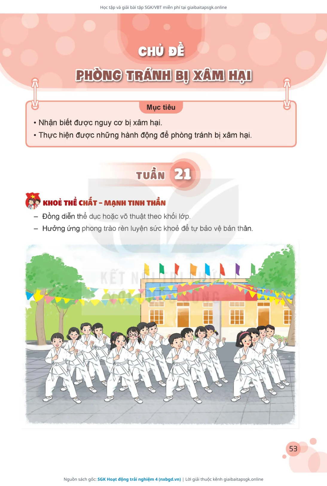 Trang 54 sách giáo khoa SGK Hoạt động trải nghiệm 4 thu nhỏ