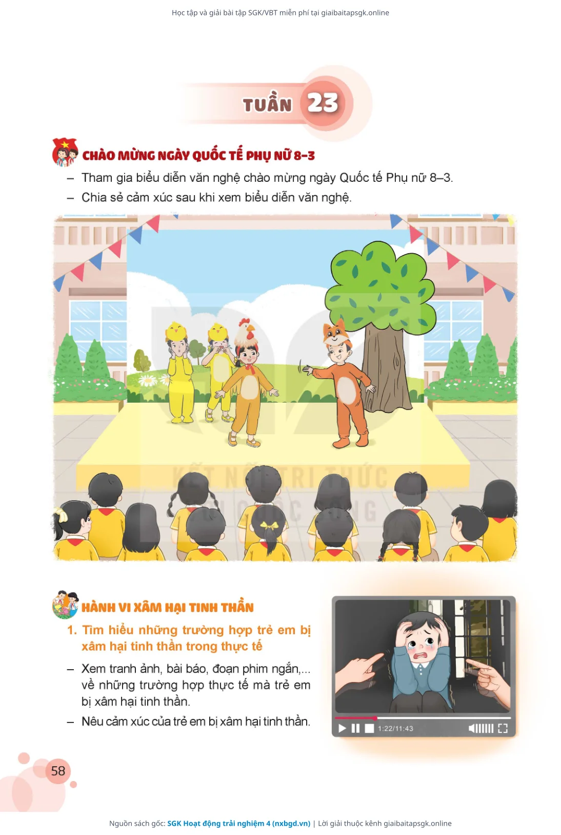 Trang 59 sách giáo khoa SGK Hoạt động trải nghiệm 4 thu nhỏ