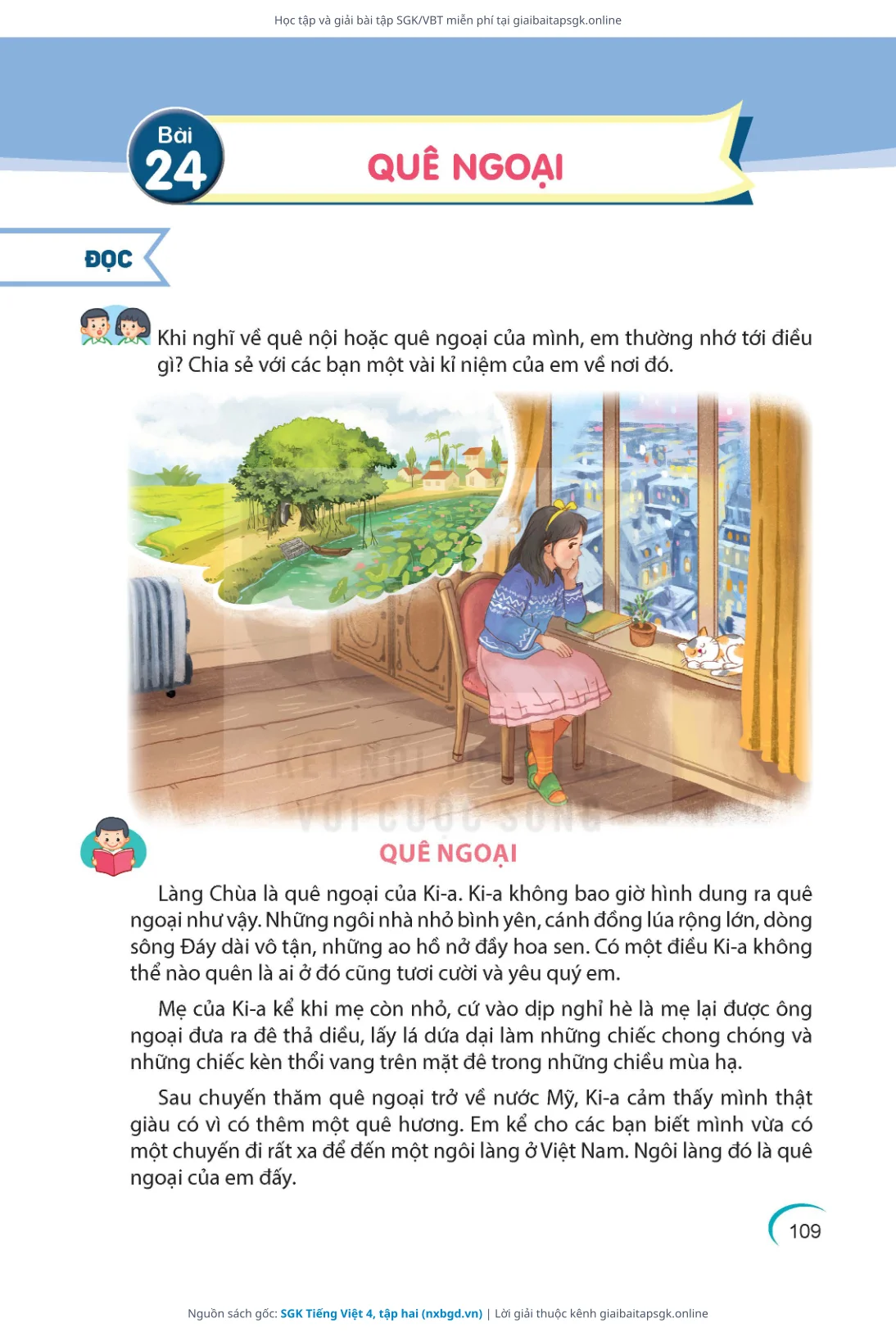 Trang 110 sách giáo khoa SGK Tiếng Việt 4, tập hai thu nhỏ