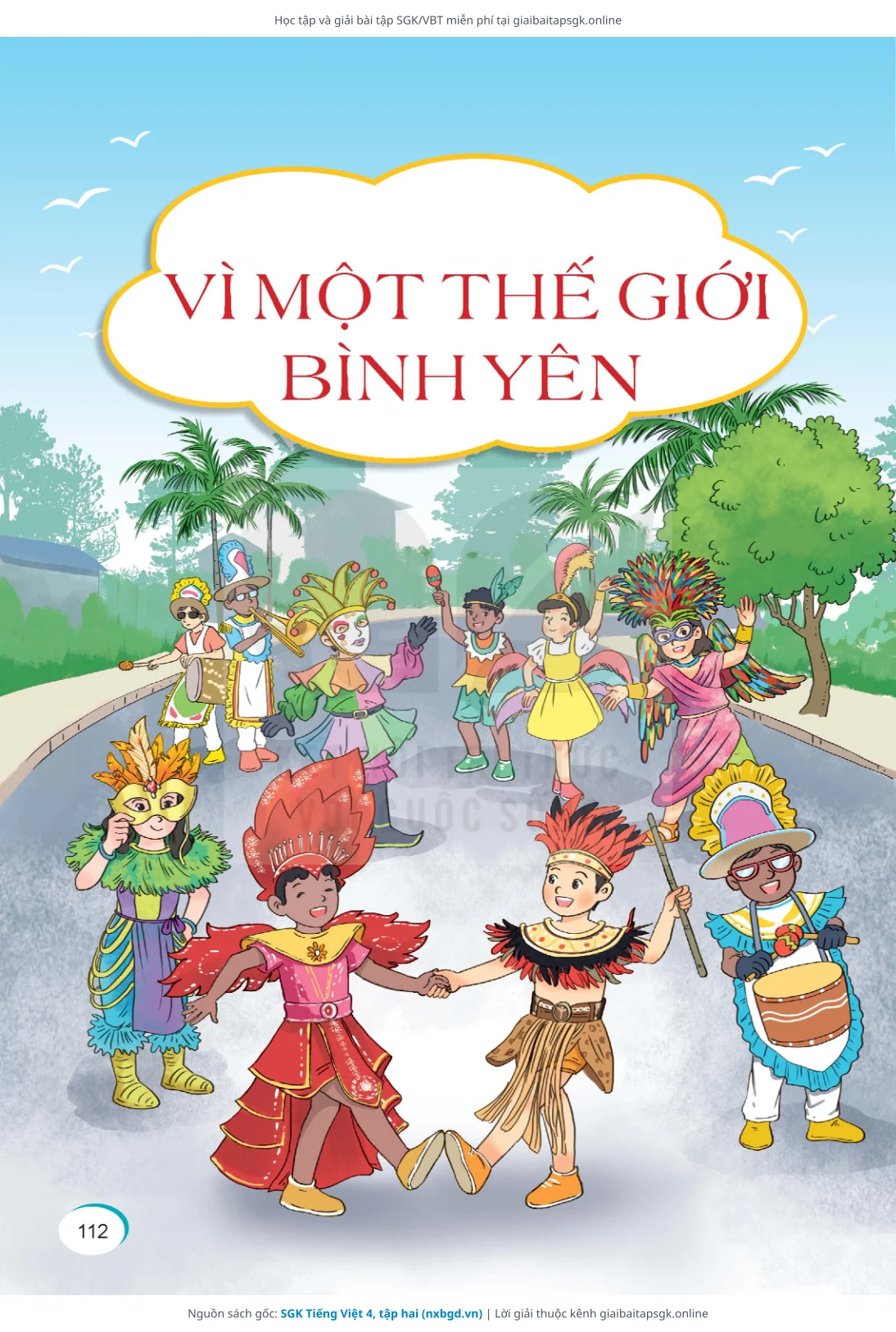 Trang 113 sách giáo khoa SGK Tiếng Việt 4, tập hai thu nhỏ