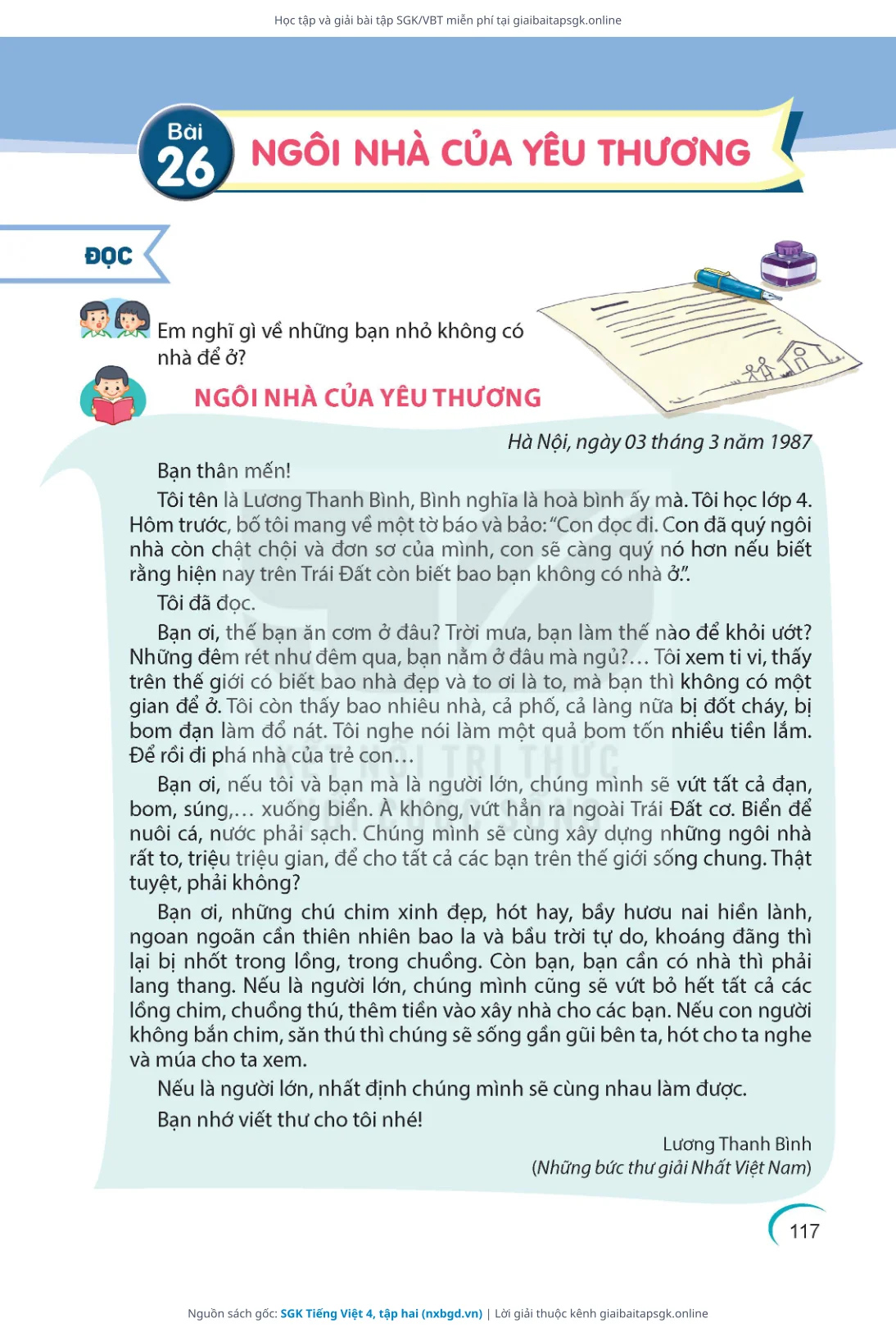 Trang 118 sách giáo khoa SGK Tiếng Việt 4, tập hai thu nhỏ