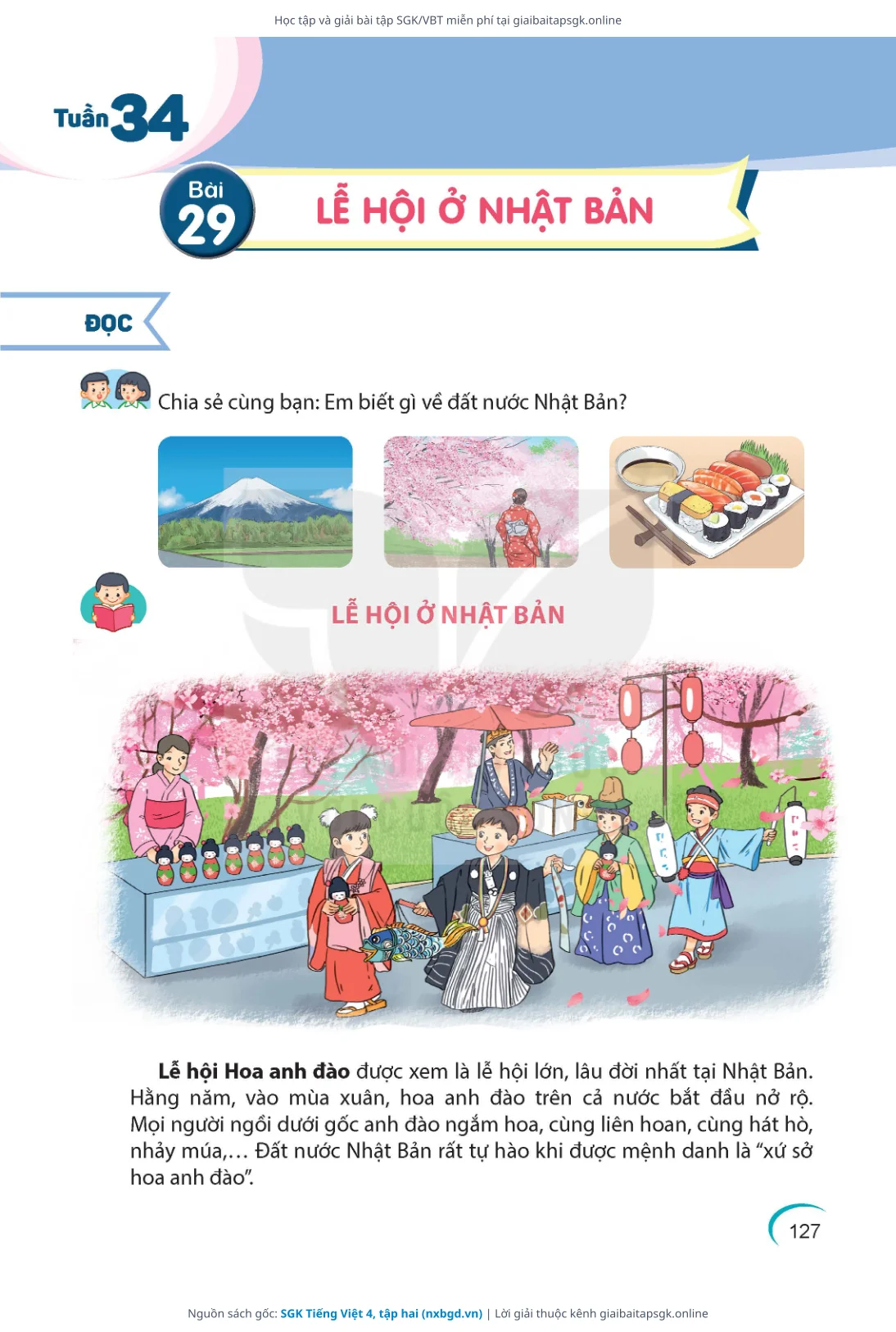 Trang 128 sách giáo khoa SGK Tiếng Việt 4, tập hai thu nhỏ
