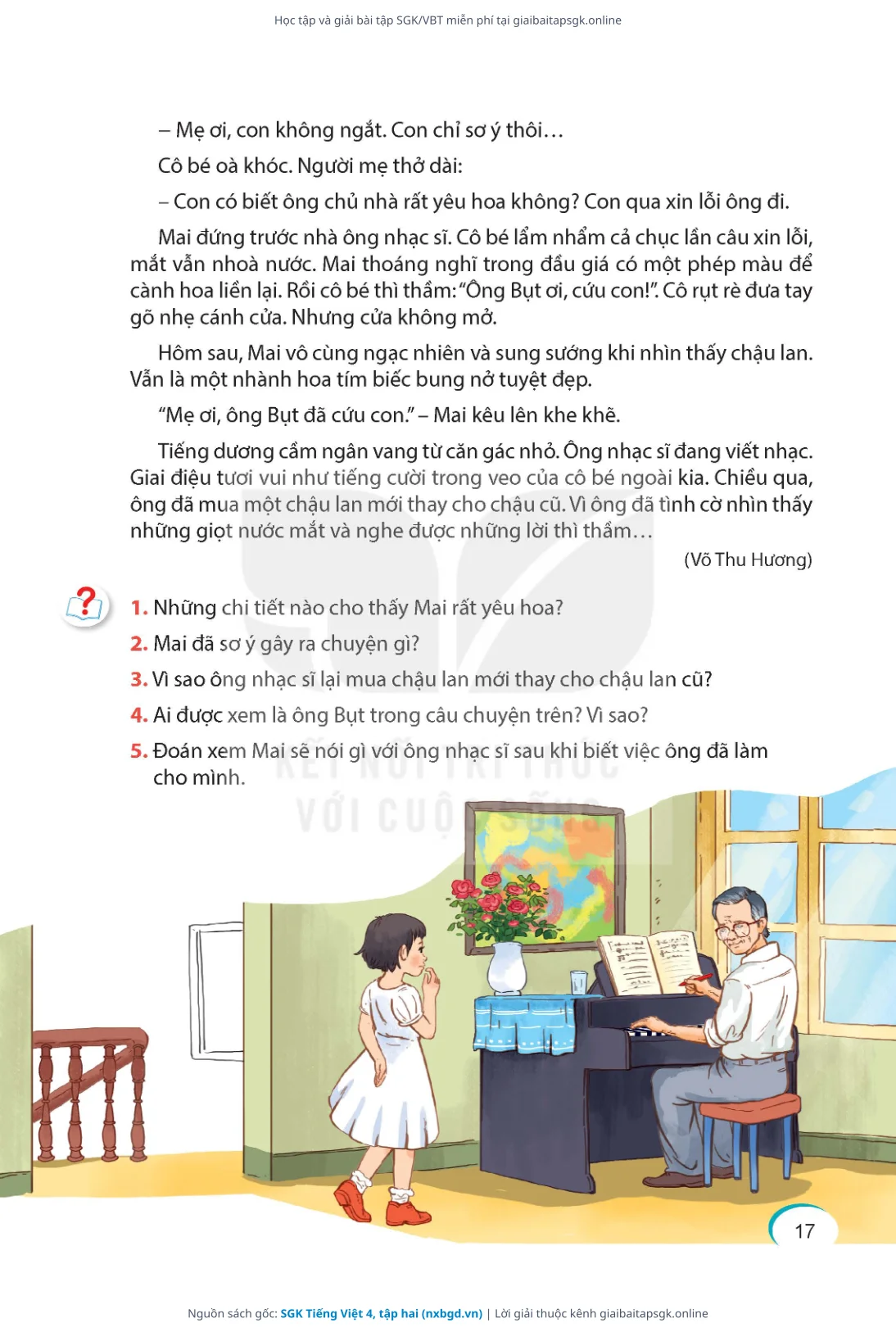 Trang 18 sách giáo khoa SGK Tiếng Việt 4, tập hai thu nhỏ