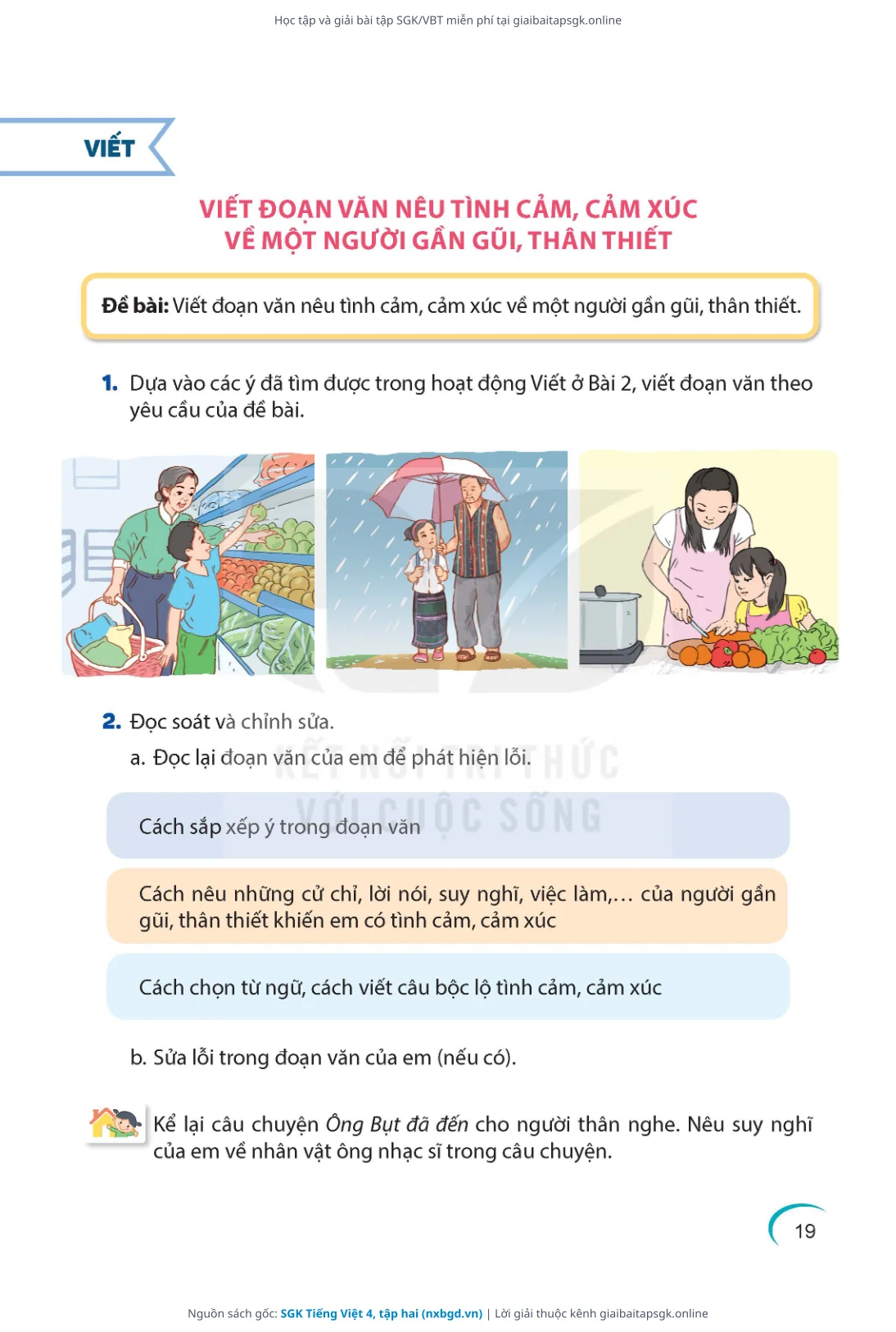 Trang 20 sách giáo khoa SGK Tiếng Việt 4, tập hai thu nhỏ